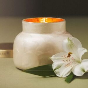 NWT Capri Blue Volcano Capiz Jar Candle​